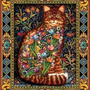 1000 piece Tapestry Cat Puzzle